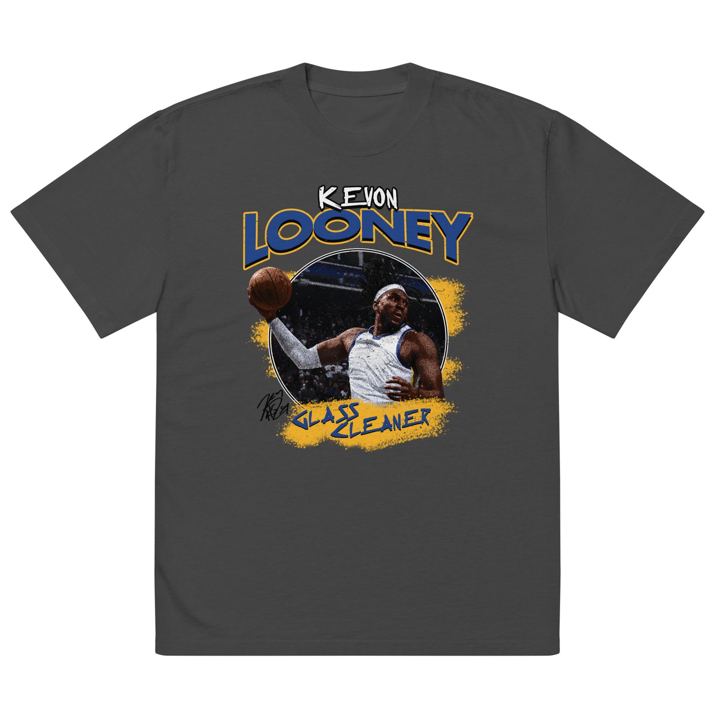 Kevon Looney - The Glass Cleaner - Oversized - Faded Shirt