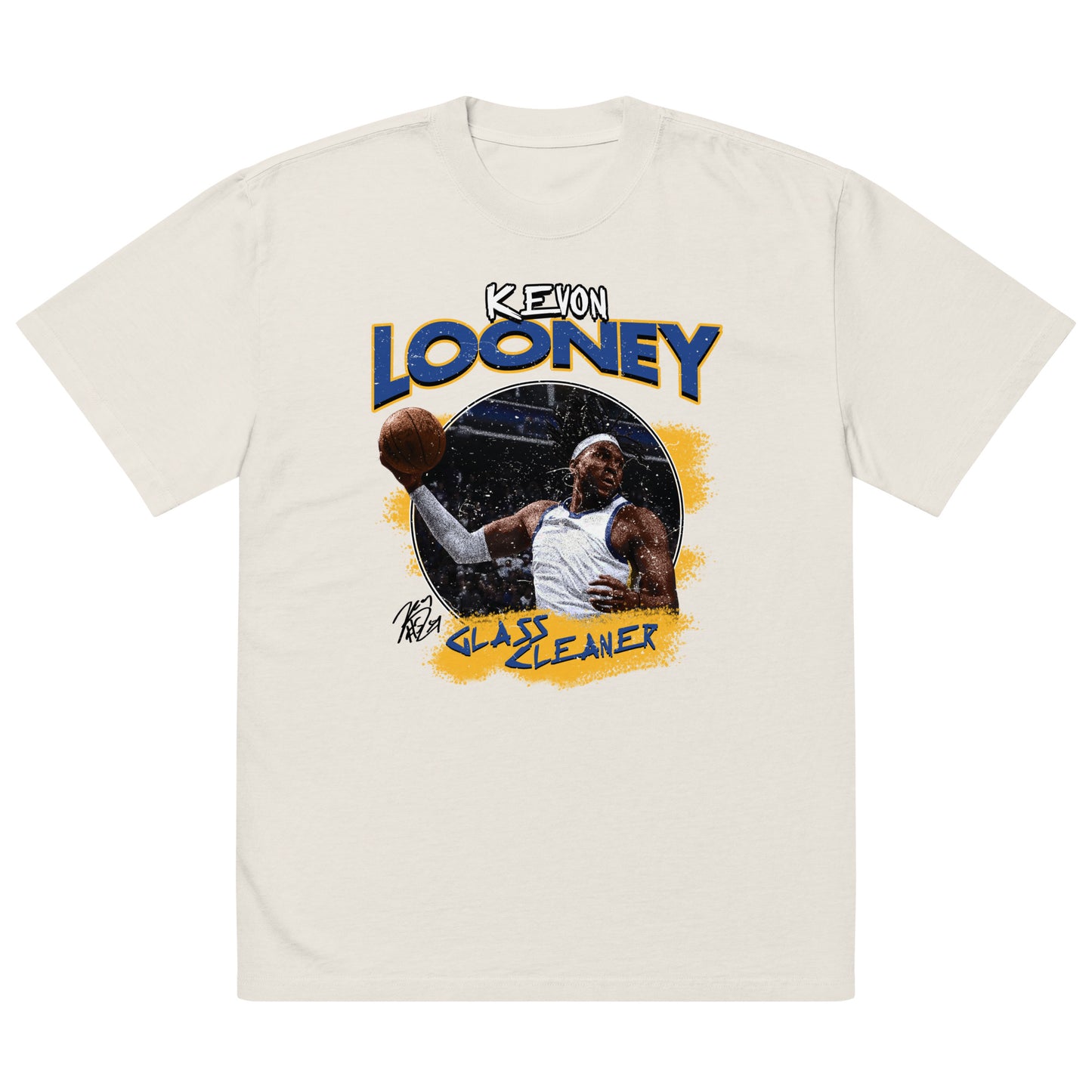 Kevon Looney - The Glass Cleaner - Oversized - Faded Shirt