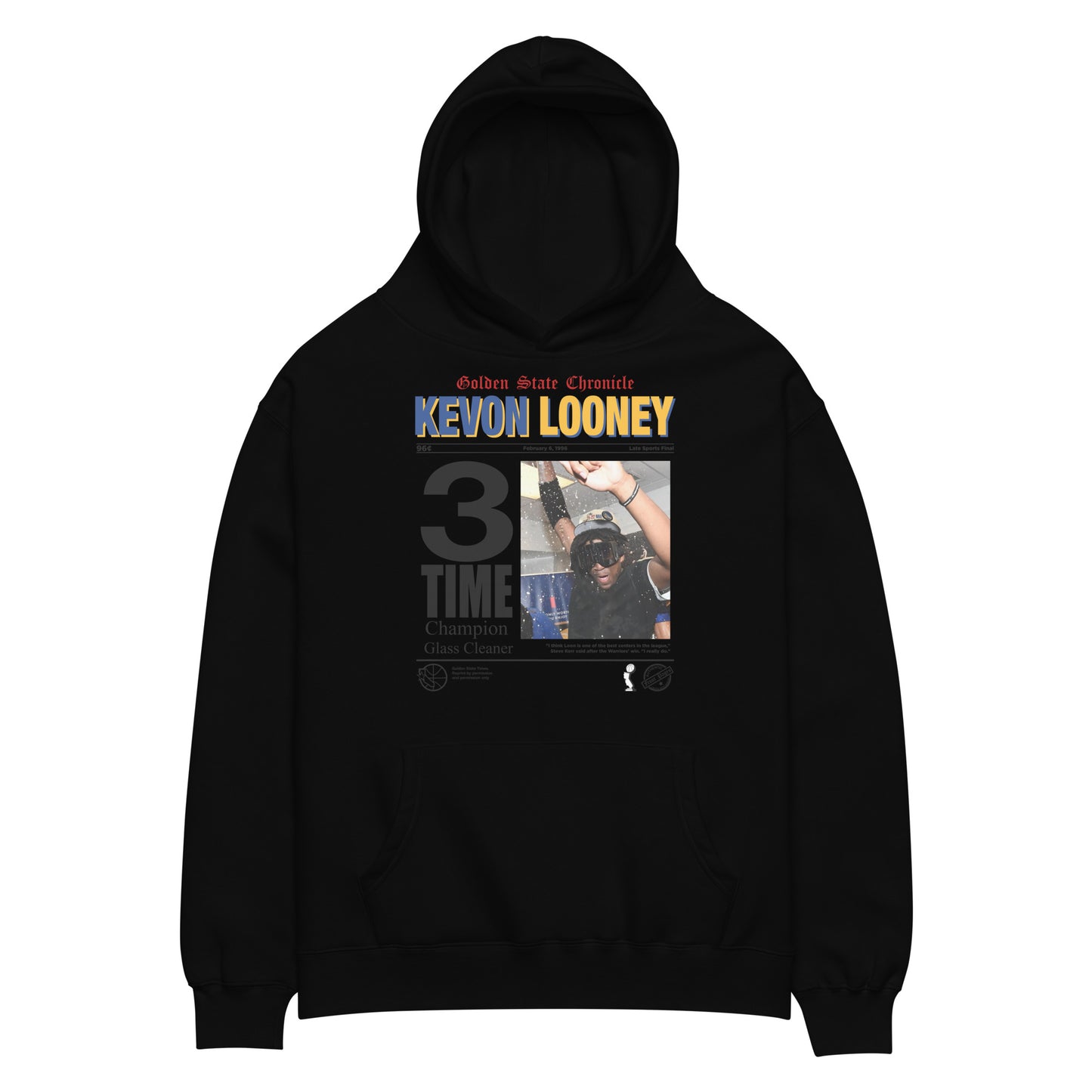 Kevon Looney - Breaking News - Oversized Hoodie