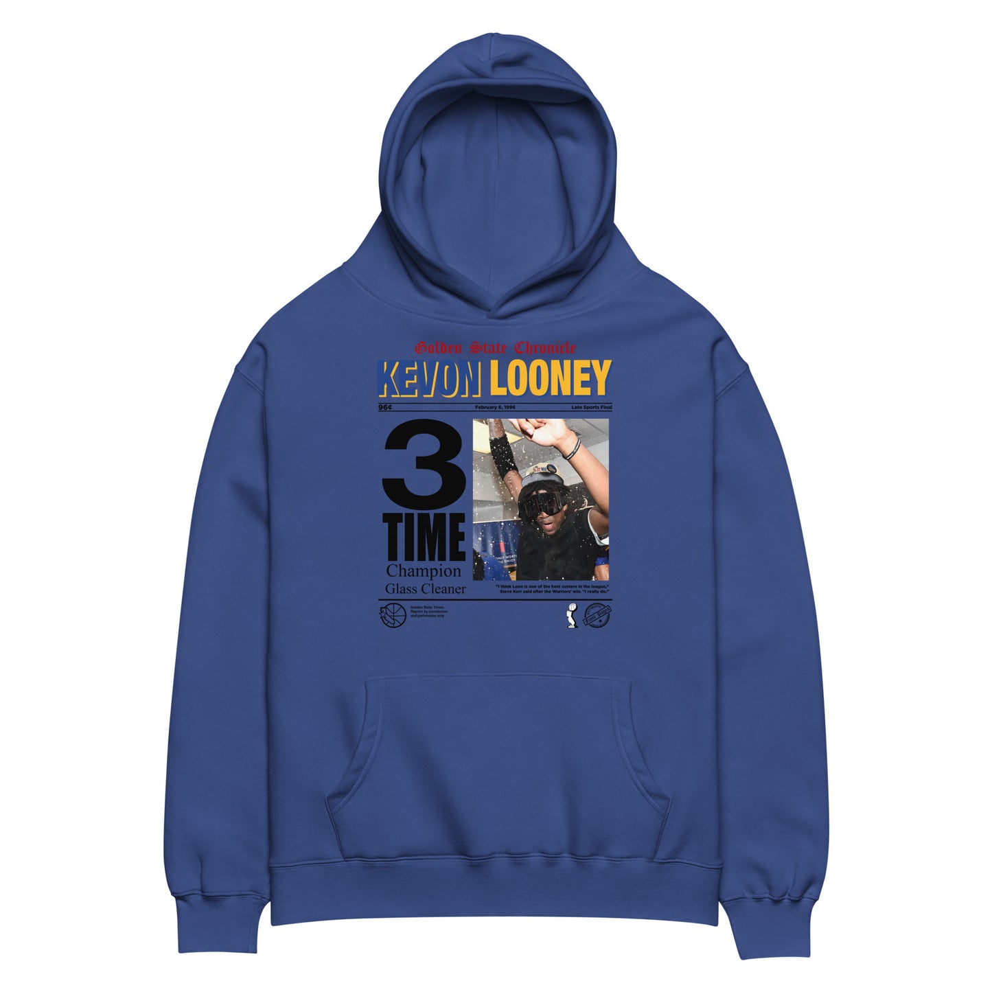 Kevon Looney - Breaking News - Oversized Hoodie