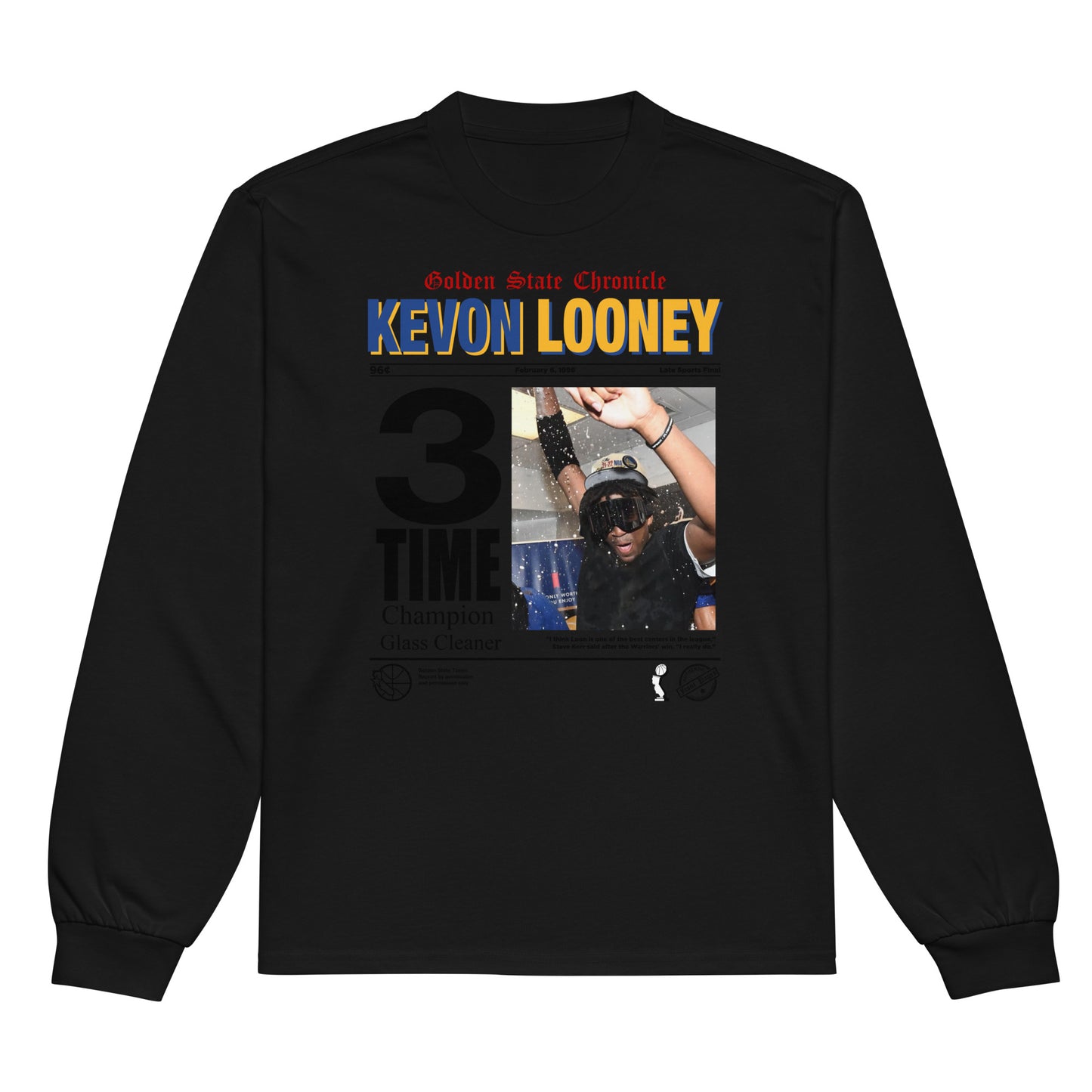 Kevon Looney - Breaking News Long-Sleeve Shirt